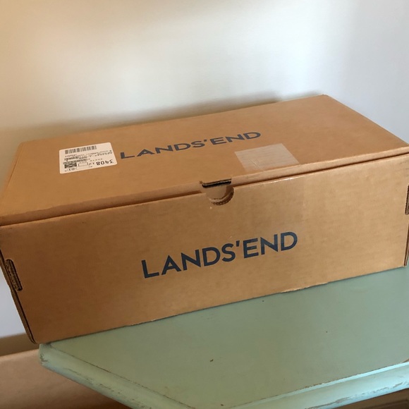 Lands End Black Suede Ankle Strap High Heels - Picture 3 of 7